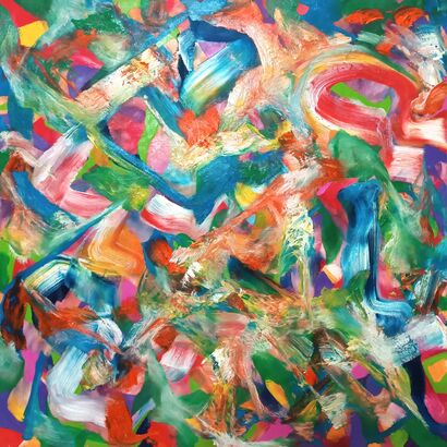 WAVE MY BRAIN - a Paint Artowrk by Duong Minh-Quan 